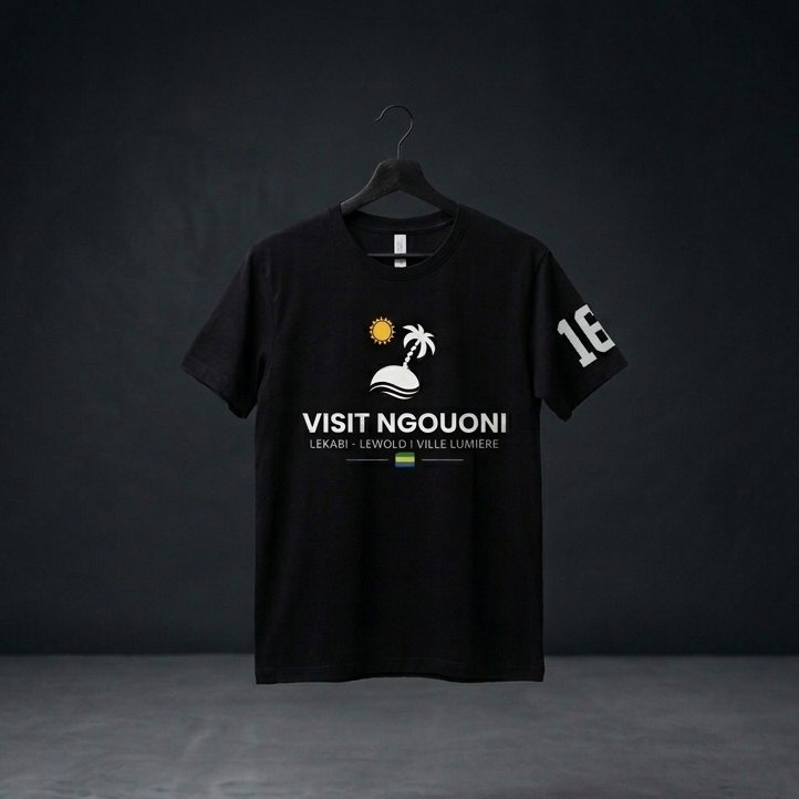Maillot personnalisé VISIT NGOUONI 2